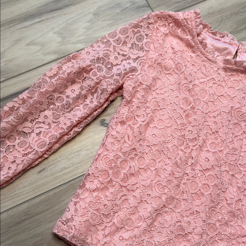 Pink Lace Top - Picture 2 of 5